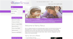 Desktop Screenshot of nannynexus.com